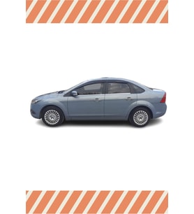 Ford Focus 2 Sedan 2005-2011 4'lü Mügen Tip Cam Rüzgarlığı