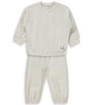 Civil Baby Kız Bebek Düz Basic Kalpli 6-18 Ay Takım - Yeşil