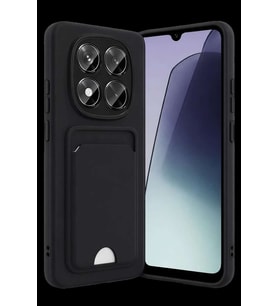 Redmi Note 15 Pro 5G Kelvin Kartvizitli Silikon - Siyah