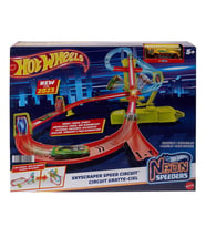 Hot Wheels Neon Yarışlar Çoklu Yarış Heyecanı Pist Seti HPC07