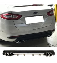 Ford Mondeo Mk4 Gri Difüzör Çiftli Yuvarlak Egzoz Görünümlü D Tip Difizör