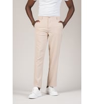 Yazlık Astarsız Arka Beli Lastikli Geniş Paça Yarım Baggy Kumaş Pantolon