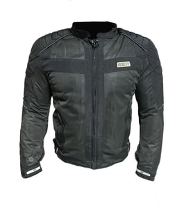 Forte Gt 2001057 Dark Night Yazlık Mont 3 Kademeli Korumalı Motosiklet Montu 2XL Beden Siyah