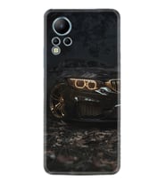 Infınix Note 12 Kılıf Silikon Desen Özel Seri Black Car 1768
