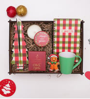 Yılbaşı Hediye Seti& Defter, Fincan, Kahve, Tütsü, Mum, Magnet