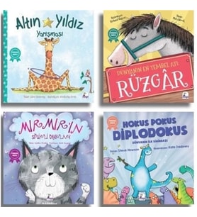 Pedagog Onaylı Uyku Vakti Hikayeleri Seti 1 (4 Kitap)