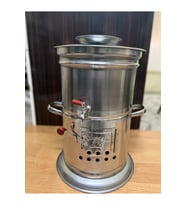 Tek Musluklu Paslanmaz Odunlu Semaver 7 Litre