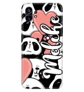 Nothing Phone 1 / 2 Kılıf İsim Yazılı Kişiye Özel Silikon Kapak Model-11 (Çok Renkli)