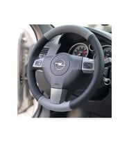 Opel Corsa Çift Desen Deri Direksiyon Kılıfı