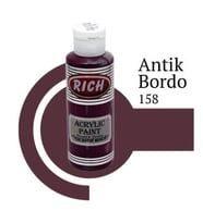 Rich Master Akrilik Boya 120 cc. 158 Antik Bordo 
