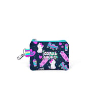 Coral High Kids Lacivert Pembe Kedili Paten Desenli Bozuk Para Çantası 21917