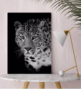 BK Home Leopar Tasarımlı Kanvas Tablo-1