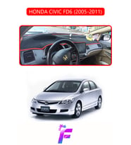 HONDA CIVIC FD6 (2005-2011) Uyumlu Torpido Örtüsü Yansıma Önleyici Hızlı Montaj Koruma F69