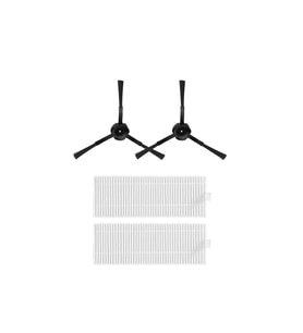 360 Vacuum Mop Cleaner S10 Robot Süpürge 4'lü Yedek Parça Seti -
