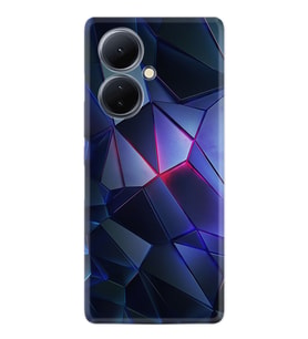 Vivo V29 Lite Kılıf Desenli Silikon Platinium Series Üçgenler 2 1872