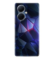 Vivo V29 Lite Kılıf Desenli Silikon Platinium Series Üçgenler 2 1872