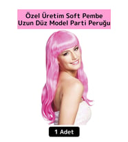 Premium Seri Kolay Çıkarıp Takılan Dayanıklı Eğlenceli Etkinlik Kostüm Cadılar Bayramı Parti Peruğu