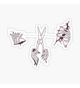 The Three Fates Greek Mythology Sticker Etiket 19CM