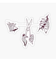 The Three Fates Greek Mythology Sticker Etiket 19CM