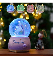 cosy home gift Unıcorn Pony Sim Püskürtmeli Motorlu Müzikli Işıklı Büyük Boy Simli Kar Küresi Yeni Sezon