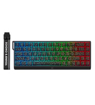 MCHOSE Ace68 E-sport Black Topographic %65 Hall Effect Uranus Manyetik Switch eSports RGB Hotswap Mekanik Gaming Klavye (MC-Ace68-20)