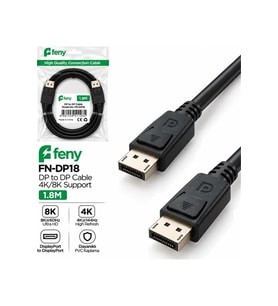 Feny FN-DP18 Display To Display 8k 60Hz - 4k 144hz 1.8mt Kablo