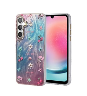Samsung Galaxy A24 4g Kılıf Blade Aynalı Desenli Kapak - Desen 4