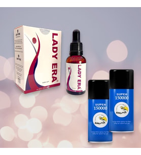 2 Kutu Orijinal Super Vega 150000 Erkek Gecikme Etkili Sprey+ Lady Era 30 ml Bayan Uyarıcı Destekleyici istek artirici Damla