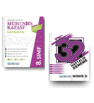 PRUVA AKADEMİ YAYINLARI 8.SINIF MATEMATİK MÜHENDİS KAFASI+32 HAFTA MATEMATİK DENEME