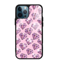 iPhone 13 Pro Max Diamond Tasarımlı Glossy Telefon Kılıfı
