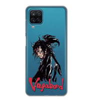 Samsung Galaxy A22/M22/M32 Uyumlu Vagabond Anime Desenli Şeffaf Telefon Kılıfı