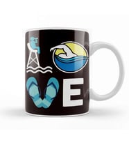 Love Swimming Swimmer Swim Athlete Water Sports Instructor Kupa Bardak Porselen