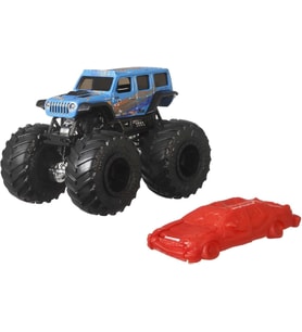 Hot Wheels Monster Trucks 1:64 Arabalar, Büyük Tekerlekli, Fyj44 (Çok Renkli)
