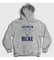 Presmono Unisex Gri Real Stewie Family Guy Kapüşonlu Sweatshirt 301010tt (Gri)