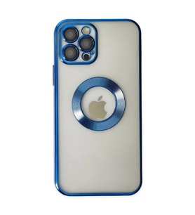 Apple iPhone 12 Pro Kılıf Slot Silikon - Mavi
