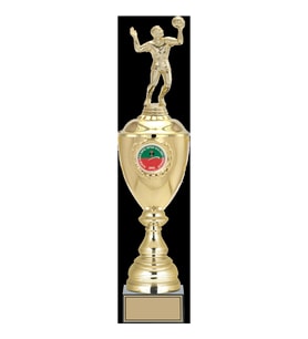 ODAK KUPA - Figürlü Kupalar - Voleybol Erkek Figürlü Kupalar FG-079 A - 51 cm
