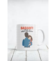 Babamın Gölgesini Görsem Sarılırım Baskılı Kupa Bardak