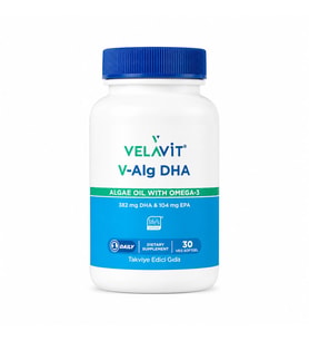 Velavit V-Alg DHA Takviye Edici Gıda 30 Kapsül