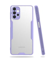 Samsung Galaxy A52 Kılıf Platin Silikon - Lila
