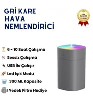 H2O Humidifier 400 Ml Taşınabilir Hava Nemlendirici Buhar Makinesi Ve Aroma Difüzörü