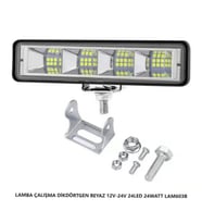 Onkar Çalışma Lambası 24 LED Dikdörtgen Beyaz 12V-24V