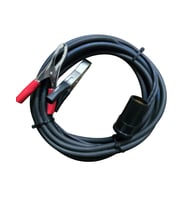 Aküden Bağlantılı Araç Çakmaklık Uzatma Kablosu Akü Maşalı 12-24V/16A 2 X1,5mm TTR Bakır 5Mt-Siyah