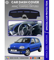 RENAULT CLIO 2 AIRBAGLI (2001-2012) Torpido Örtüsü Ön Göğüs Koruma Torpido Koruma Araca Özel