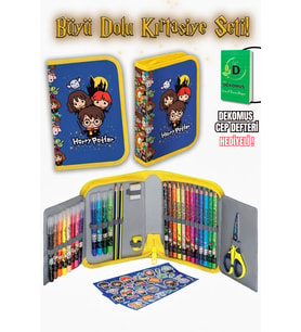 Maped x Dekomus Lisanslı Harry Potter Özel Çantalı 32 Parça Premium Boyama Seti Magic School Collection