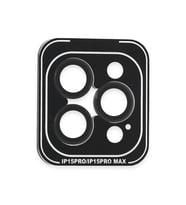 İphone 15 Pvd Metal Kamera Lens - Siyah