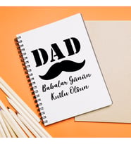 Babalar Günü Tasarımlı Defter