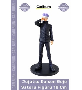 Özel Üretim Koleksiyonluk Detaylı Tasarım Dekoratif Anime Jujutsu Kaisen Gojo Satoru Figürü 18 Cm