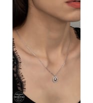 SWAROVSKİ CRYSTAL YILDIZ 925 AYAR GÜMÜŞ KOLYE
