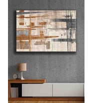Koç stüdyo Modern tasarım kanvas tablo 50x70 (Çok Renkli)