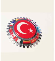 bagaj arma tr ayyıldız dünya bayrak logolu yapışkanlı